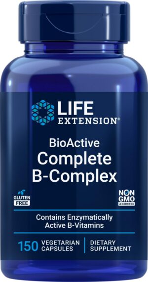 Version 1.0.0 Life Extension suplemento B-Complejo 150 cápsulas vegetarianas