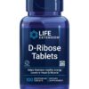 Life Extension tabletas D-Ribosa con calcio para energía y músculos