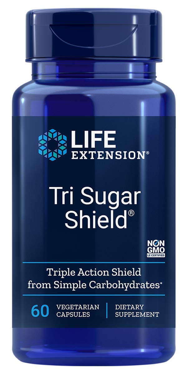 Frasco de Tri Sugar Shield Life Extension