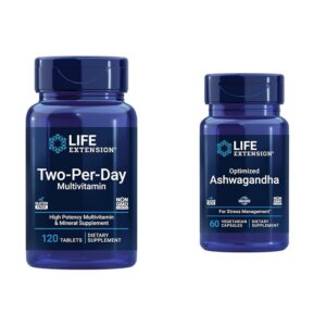 Frente del paquete Life Extension Two-Per-Day