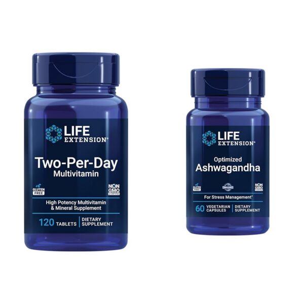 Frente del paquete Life Extension Two-Per-Day