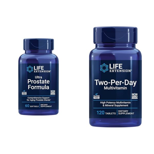 Version 1.0.0 Life Extension Ultra Fórmula para Salud de la Próstata 60 cápsulas