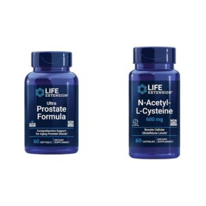 Life Extension Ultra Prostate fórmula para hombres frasco rojo