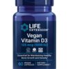 Life Extension Vegan Vitamin D3 frasco