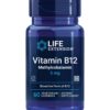 Life Extension Vitamina B12 metilcobalamina 60 pastillas rojo rosado