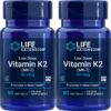 Version 1.0.0 Frente del envase Life Extension Vitamina K2 de Baja Dosis