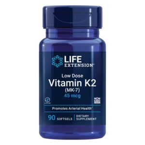 Version 1.0.0 Life Extension suplemento vitamina k2 envase frontal