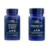 Life Extension vitaminas D3 K1 K2 y yodo suplemento