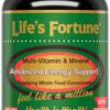 Life's Fortune multivitaminas y minerales en envase