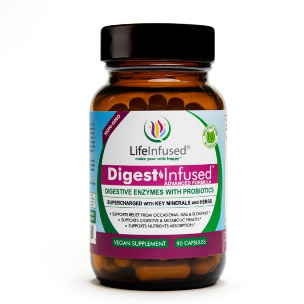Life Infused Enzimas Digestivas frasco