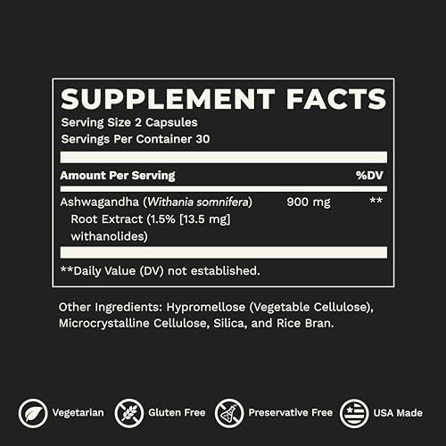 Cápsulas LifeSeasons Ashwagandha