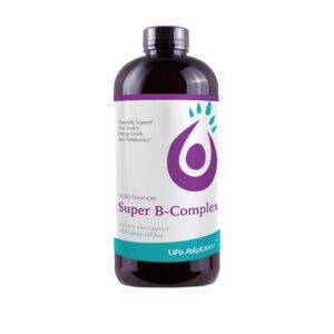 Life Solutions Super Complejo B Líquido botella ámbar 16 oz