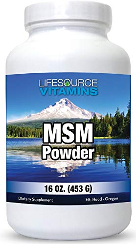 Polvo MSM LifeSource 16 oz closeup