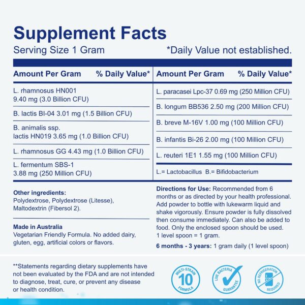Version 1.0.0 Life-Space etiqueta detallada