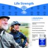 Etiqueta frontal LifeStrength L-Methylfolate 10 mg