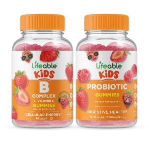 Frente del envase Lifeable B Complex Kids Probiotic