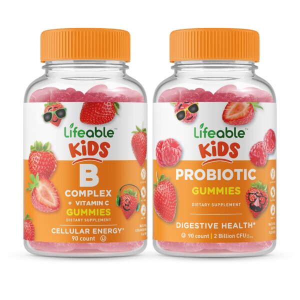 Frente del envase Lifeable B Complex Kids Probiotic