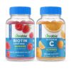 Frente Lifeable Biotin Vitamina C gomitas