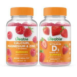 Gomitas Lifeable calcio magnesio zinc