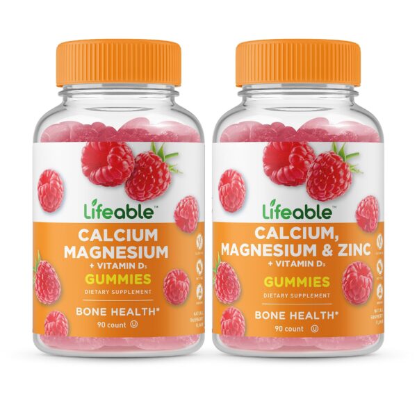 Gomitas Lifeable calcio magnesio zinc vitamina D