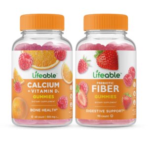 Version 1.0.0 Gomitas Lifeable Calcium con Vitamina D en frasco