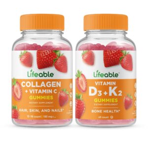Frente de Lifeable Gomitas de Colágeno y Vitaminas