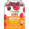 Version 1.0.0 Lifeable gominolas de biotina para niños sabor frambuesa