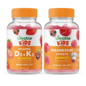 Version 1.0.0 Lifeable gominolas vitamina d3 k2 magnesio para niños