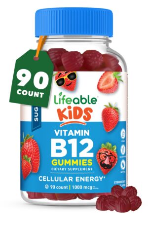 Lifeable gomitas b12 sin azúcar para niños energía y ánimo