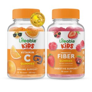 Frasco Lifeable gomitas C para niños