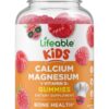 Lifeable gomitas calcio magnesio frambuesa