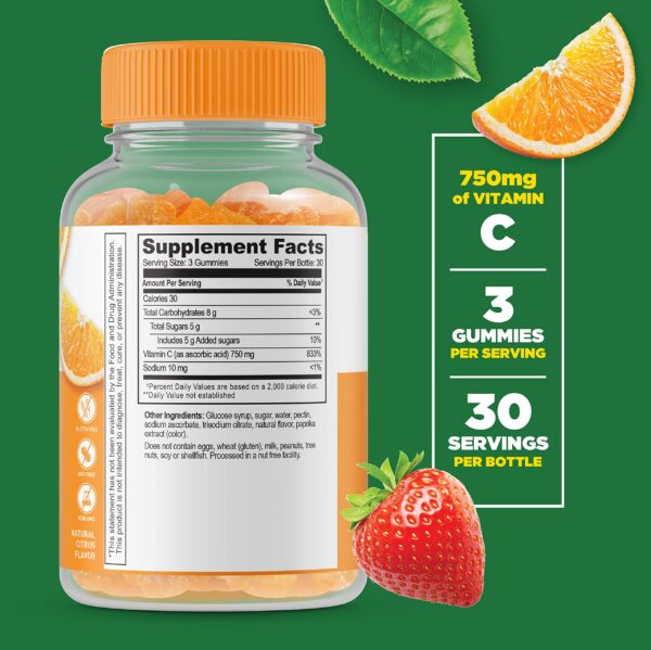 Gomitas Lifeable Vitamin C 750 mg