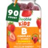 Lifeable gomitas veganas complejo B para niños sabor fresa