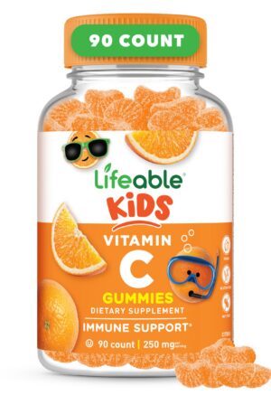 Lifeable gomitas vitamina c para niños 90 unidades