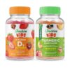 Version 1.0.0 Lifeable gomitas vitamina d y cúrcuma para niños envase