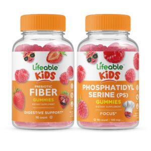 Version 1.0.0 Lifeable gomitas vitamina fibra prebiótica para niños