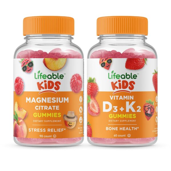 Gomitas Lifeable magnesio citrato para niños