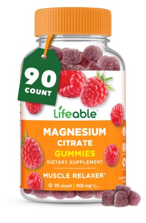 Version 1.0.0 Gomitas Lifeable magnesio sabor frambuesa