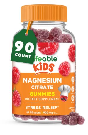 Botella Lifeable gomitas magnesio para niños