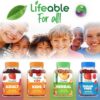 Lifeable multivitamínico masticable infantil paquete 150 unidades