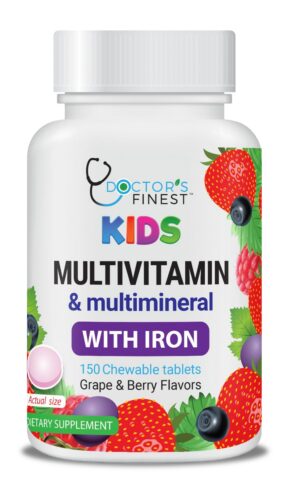 Version 1.0.0 Lifeable multivitamínico masticable niños 150 unidades sabor uva y berries