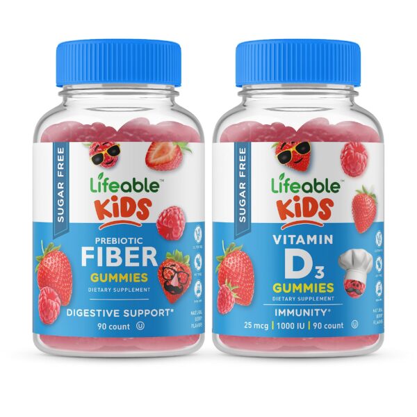 Version 1.0.0 Lifeable Preciotic Fiber Kids gomitas envase