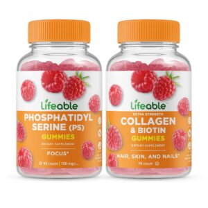 Frasco Lifeable gomitas PS colágeno biotina