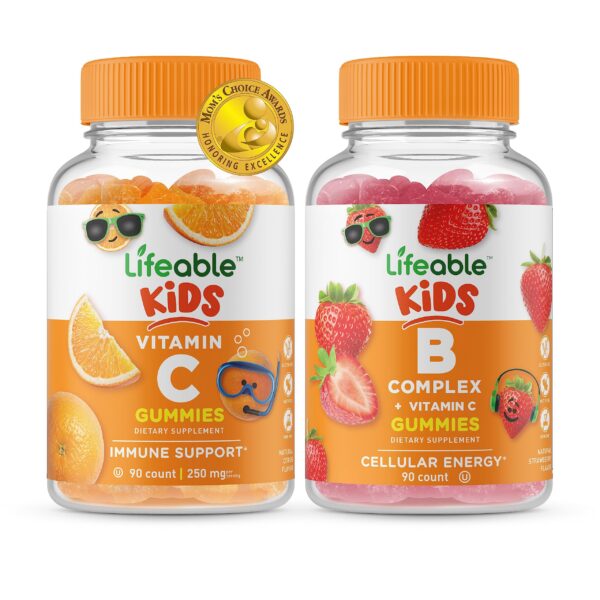 Lifeable Vitamin C Kids + B Complex gomitas frasco