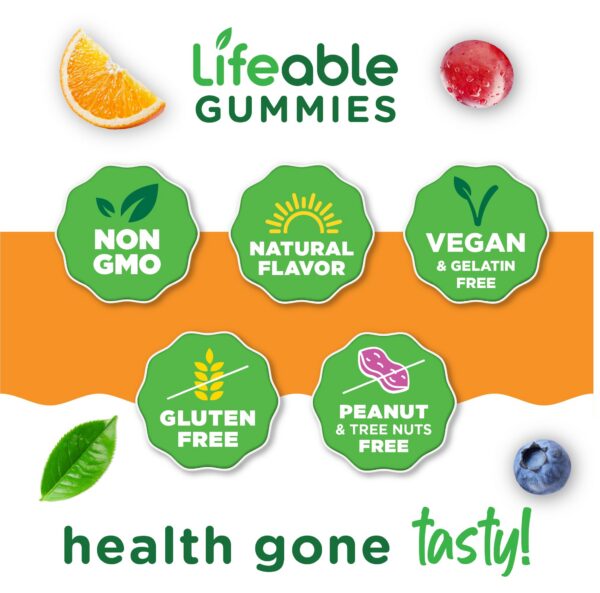 Frasco de Lifeable Vitamina C 90 gomitas