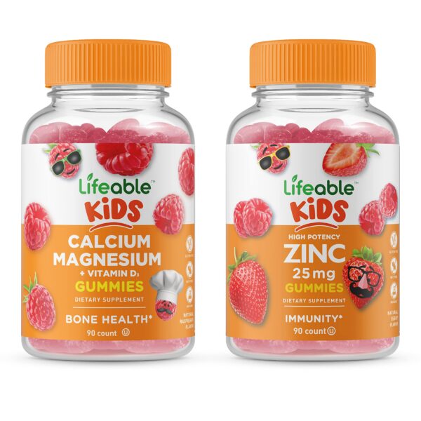 Version 1.0.0 Frasco de Lifeable Zinc 25 mg para niños