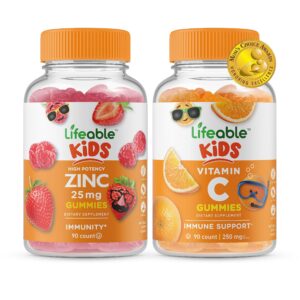 Gomitas Lifeable Zinc 25 mg para niños