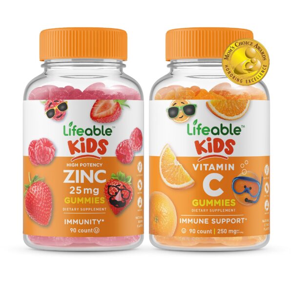 Gomitas Lifeable Zinc 25 mg para niños