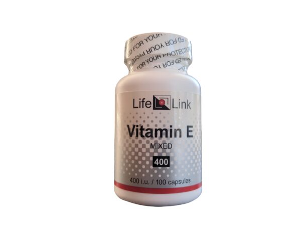 LifeLink Vitamin E Complex frasco frontal