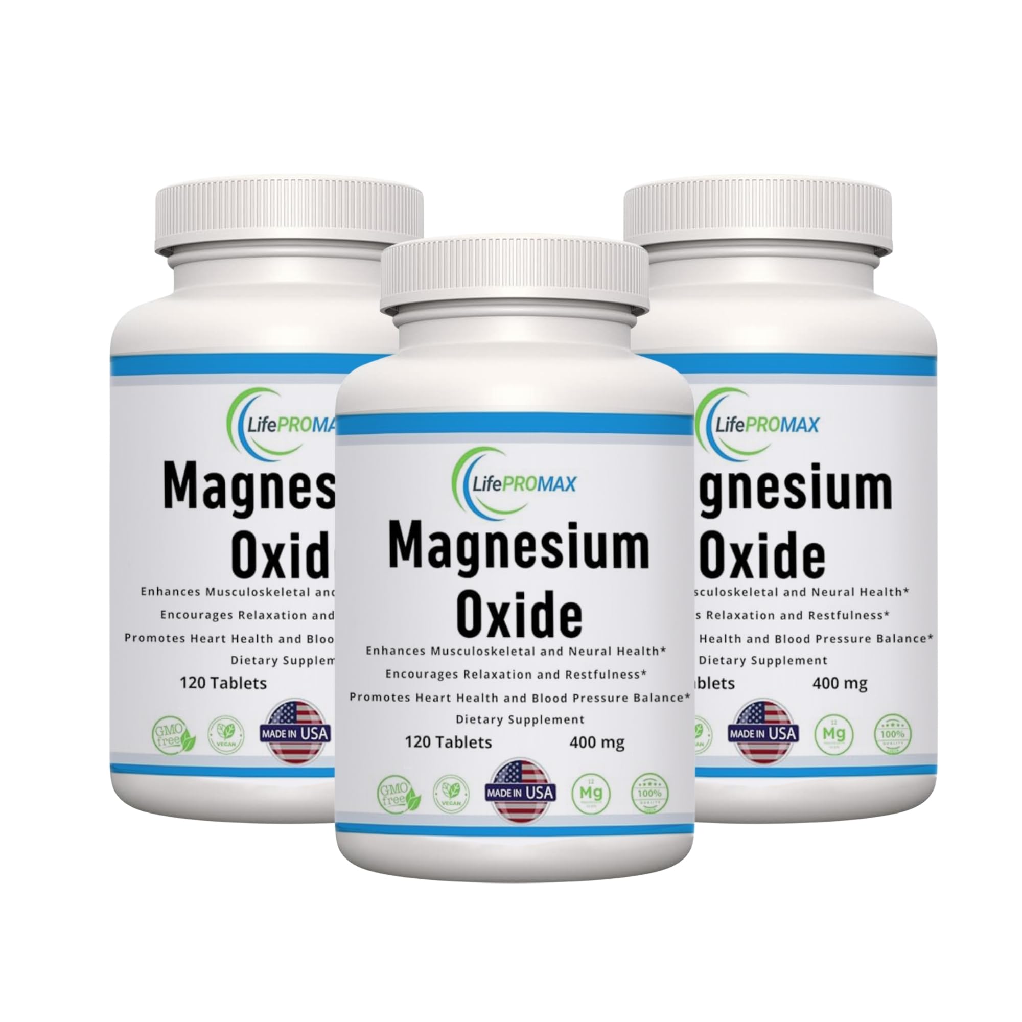 LifePROMAX Magnesium, 400 mg
